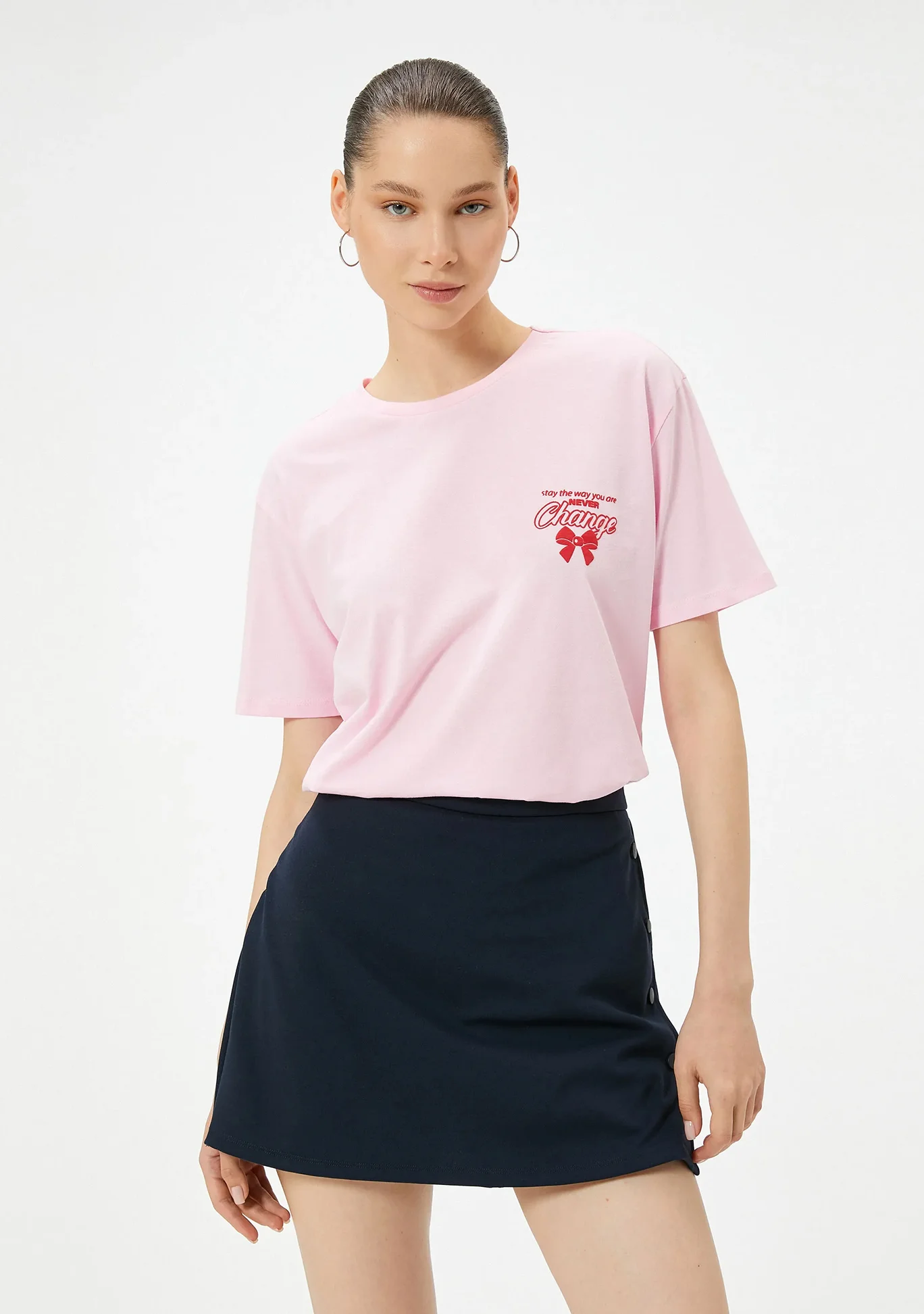 Graphic Printed Pure